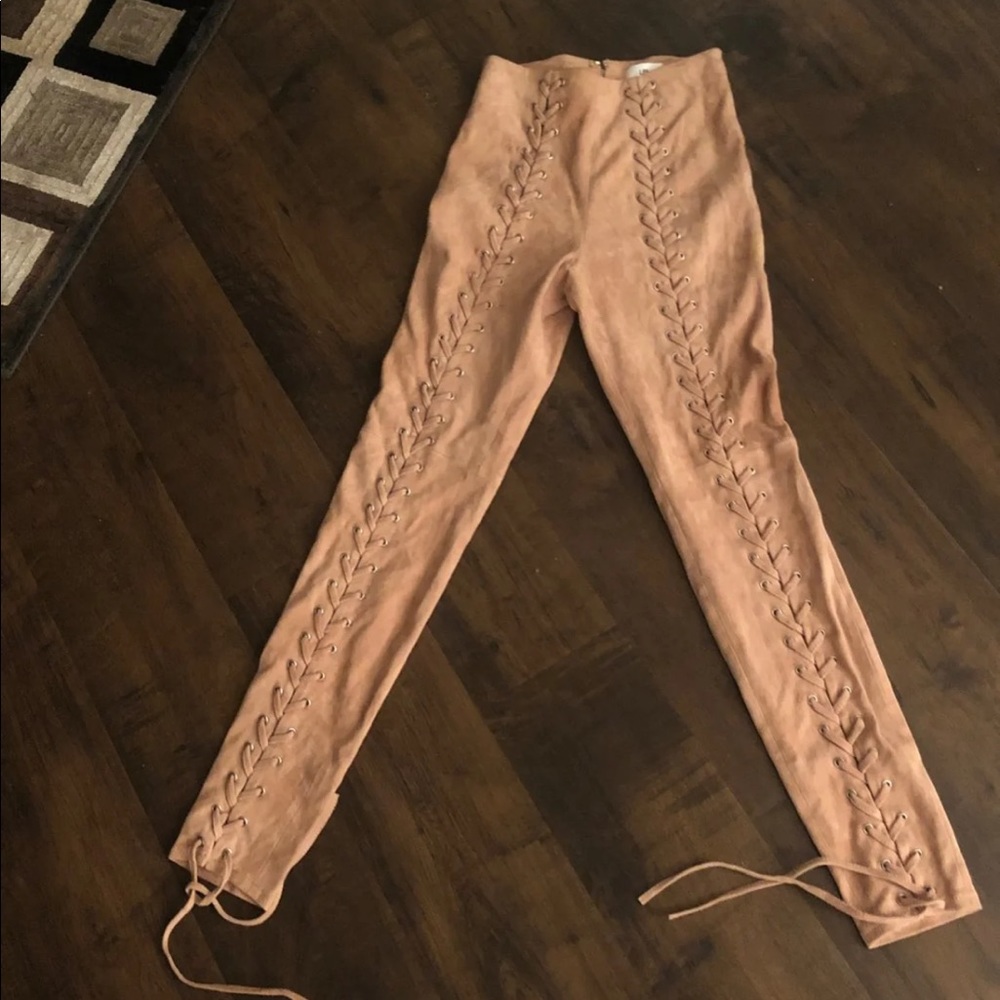 LPA SUEDE PANTS